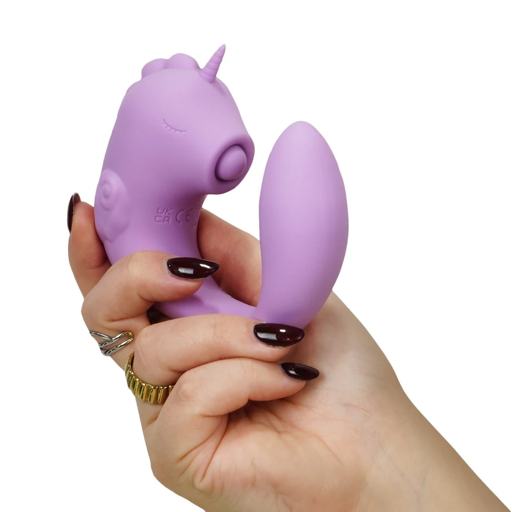Unihorn C-Horse Marina Lilac dubbele vibrator