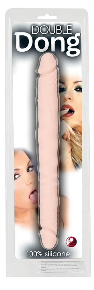 Dubbele dildo van siliconen
