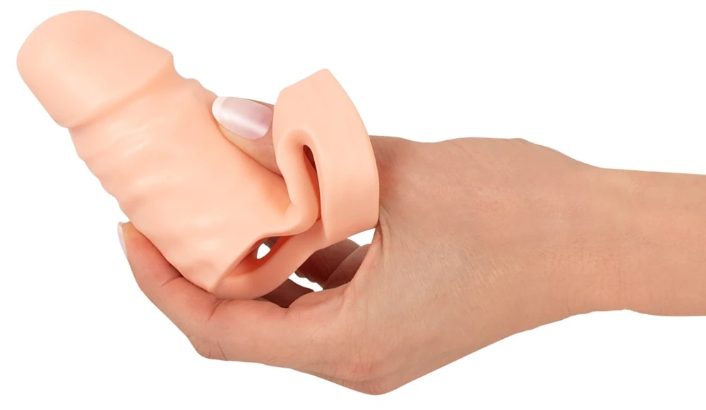 Realistixxx ball stretcher met dildo