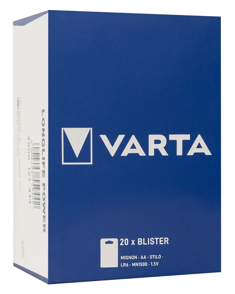 Varta batterijen 20 x 4