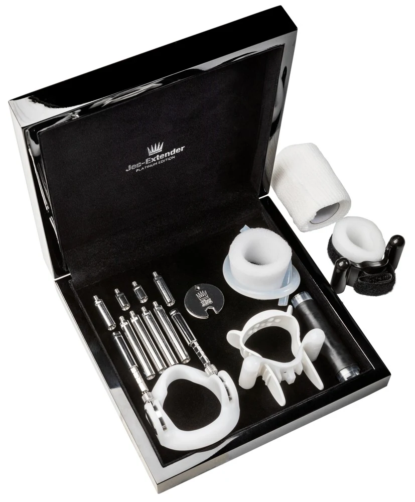 Jes-Extender Platinum penis expander 950 platina coating