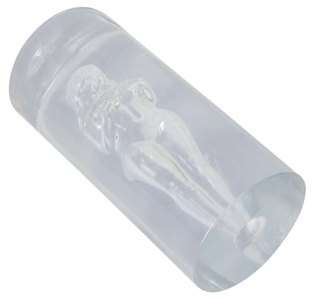 STROKER transparante masturbator met 3D tunnel