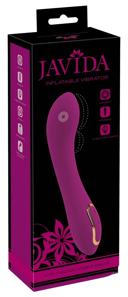 Javida opblaasbare G-spot vibrator
