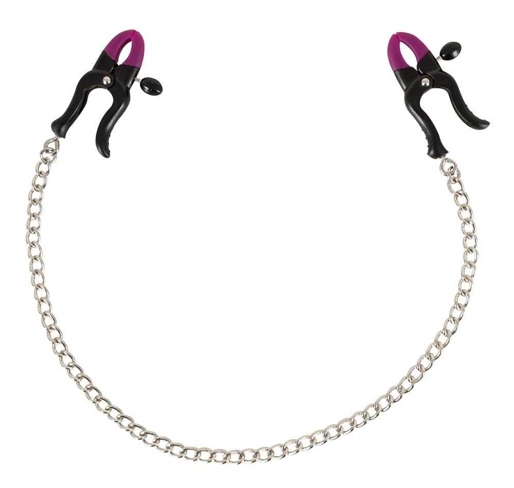 Ketting met verstelbare tepelklemmen