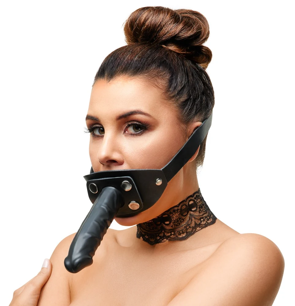 ZADO gag met afneembare dildo