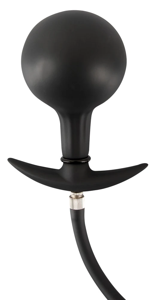 Opblaasbare anale plug met pompbal