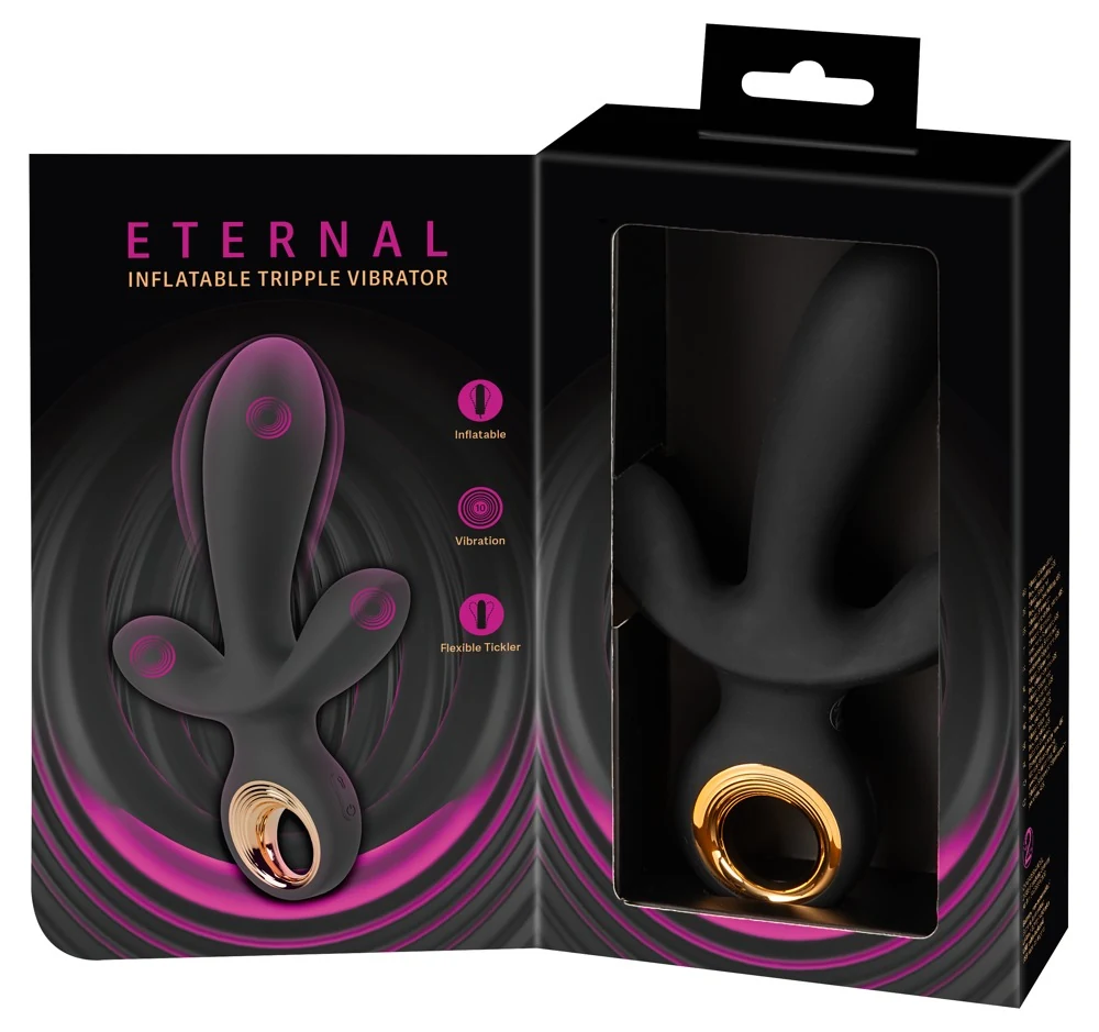 ETERNAL opblaasbare drievoudige vibrator