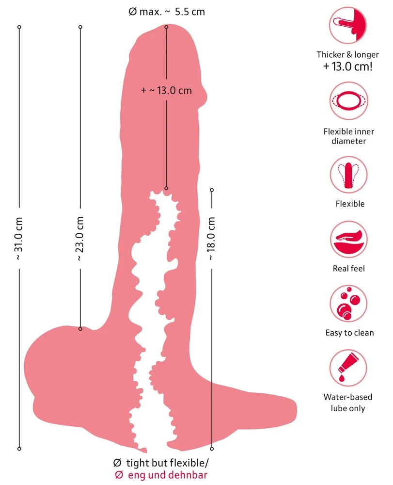 3-in-1 verlenging dildo en masturbator