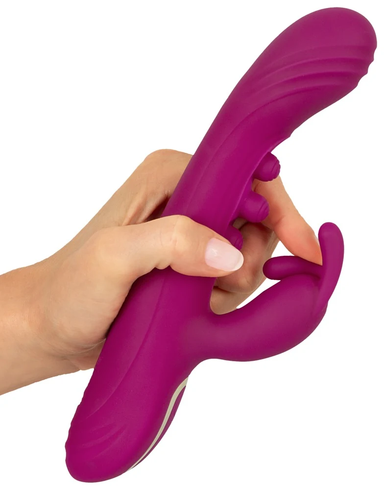 Javida rabbit vibrator met klopfunctie