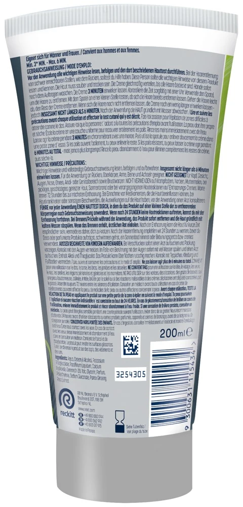 Veet Men TOTAL PRO ontharingscrème 200 ml
