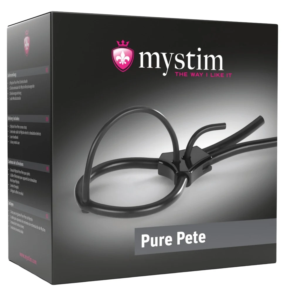 Mystim Pure Pete e-stim eikellus