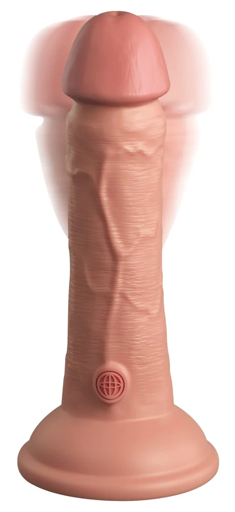 King Cock Elite Natural Vibrator 6 inch