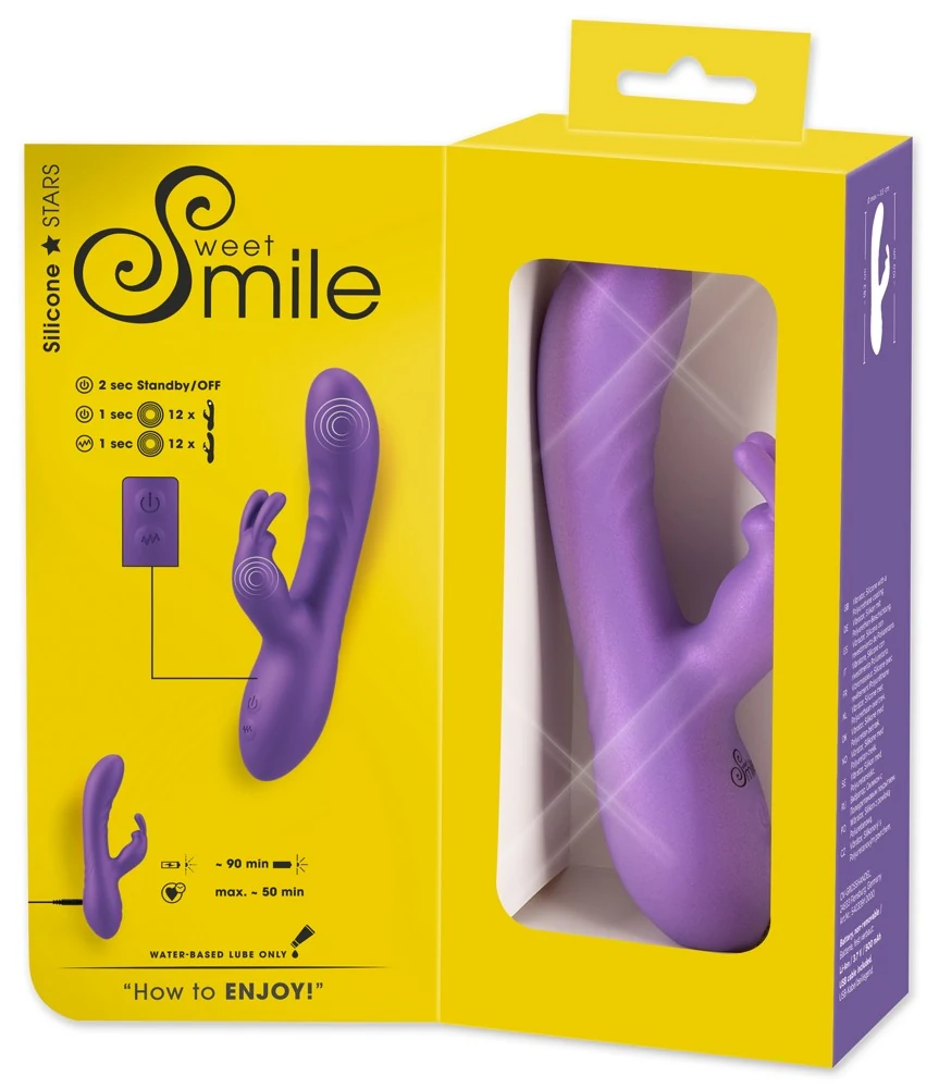 Flexible Rabbit Vibrator Metallic