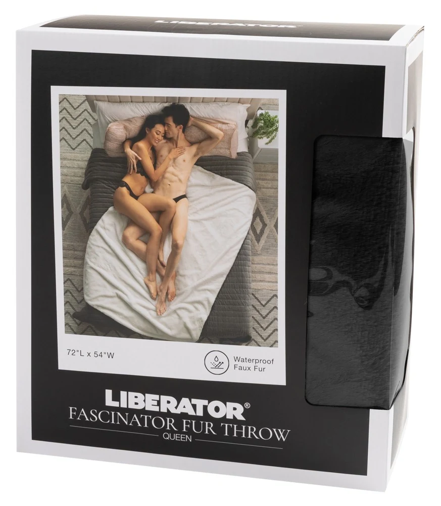Liberator liefdesdeken faux fur 183 x 137 cm