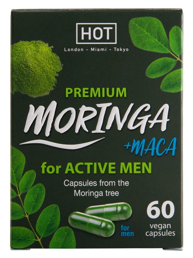 Pure Moringa + Maca Man Power Capsules