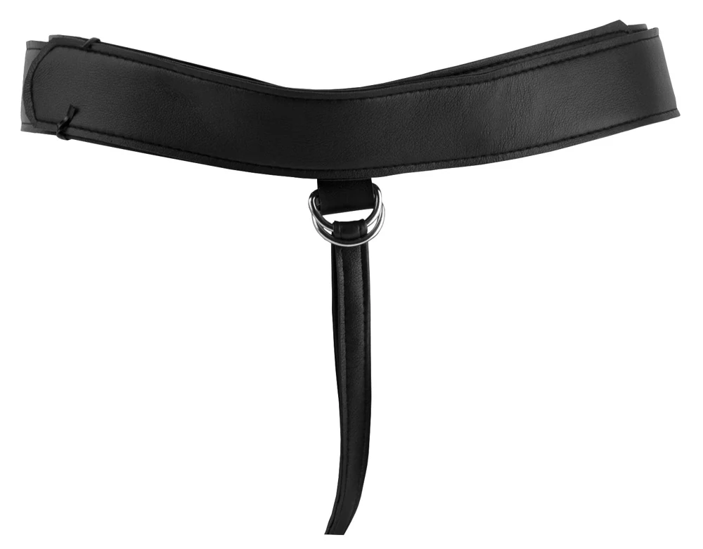 Verstelbare strap-on met verwisselbare dildo