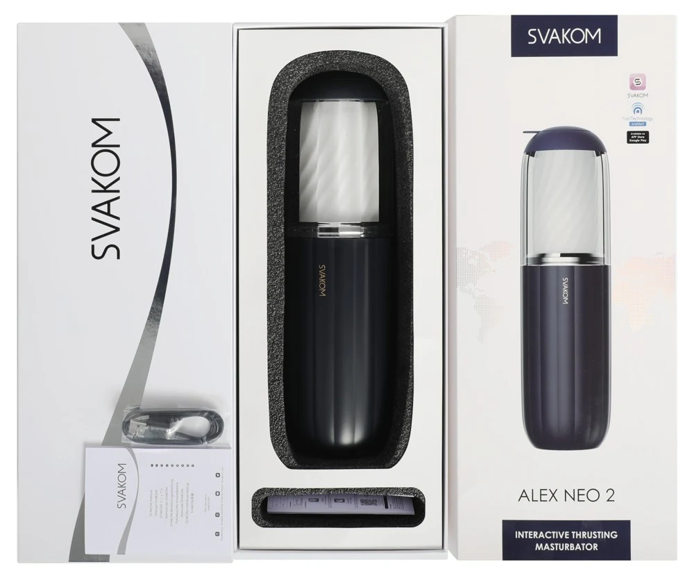 SVAKOM Alex Neo 2 interactieve automatische masturbator