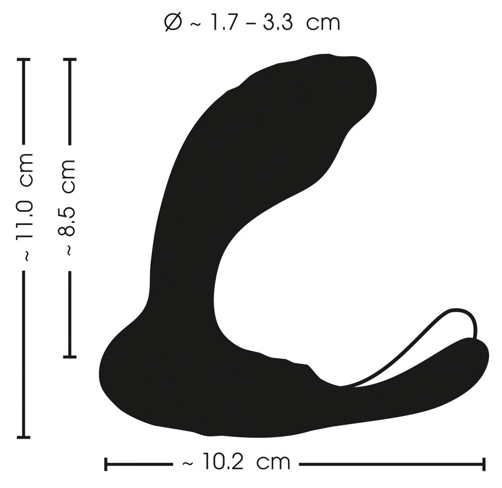 Sweet Smile RC G- & P-Spot Vibrator met Afstandsbediening