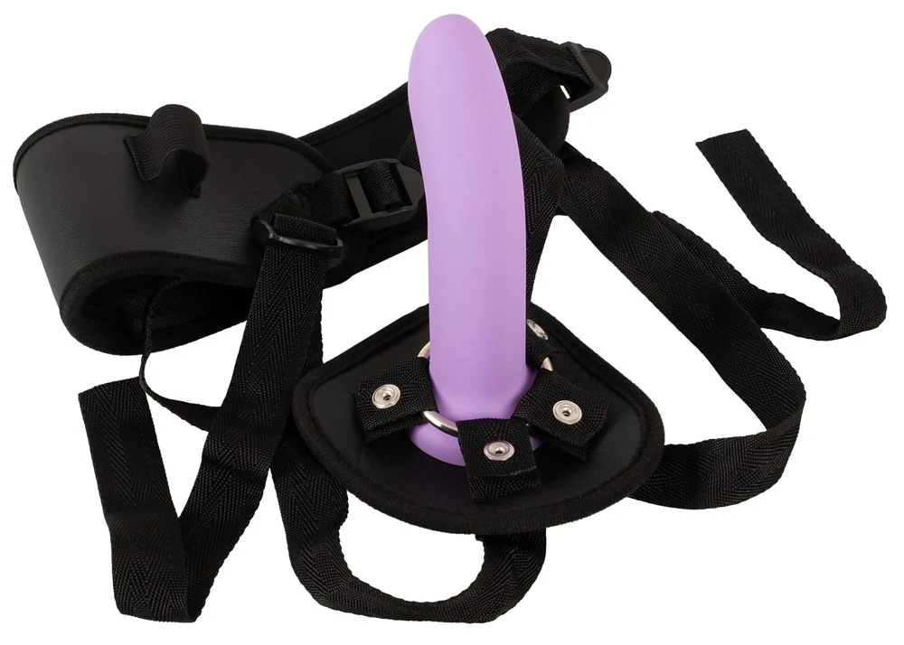 You2Toys strap-on set met 3 siliconen dildo's
