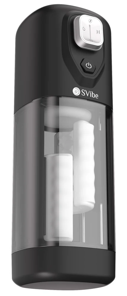 SVibe IKON VOLT masturbator met vibratie, massage en warmte