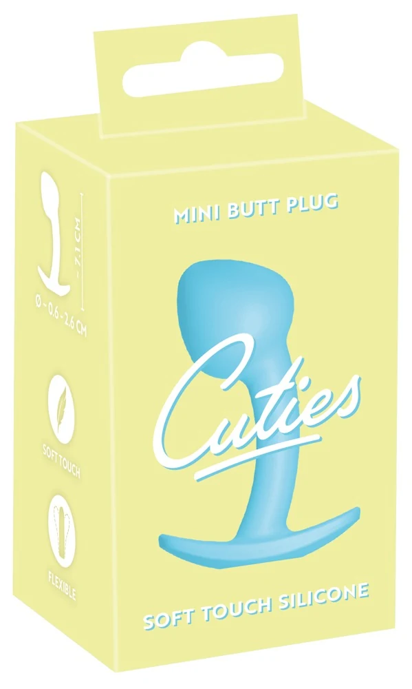 Cuties mini buttplug van siliconen