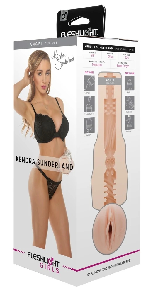 Kendra Sunderland Fleshlight masturbator