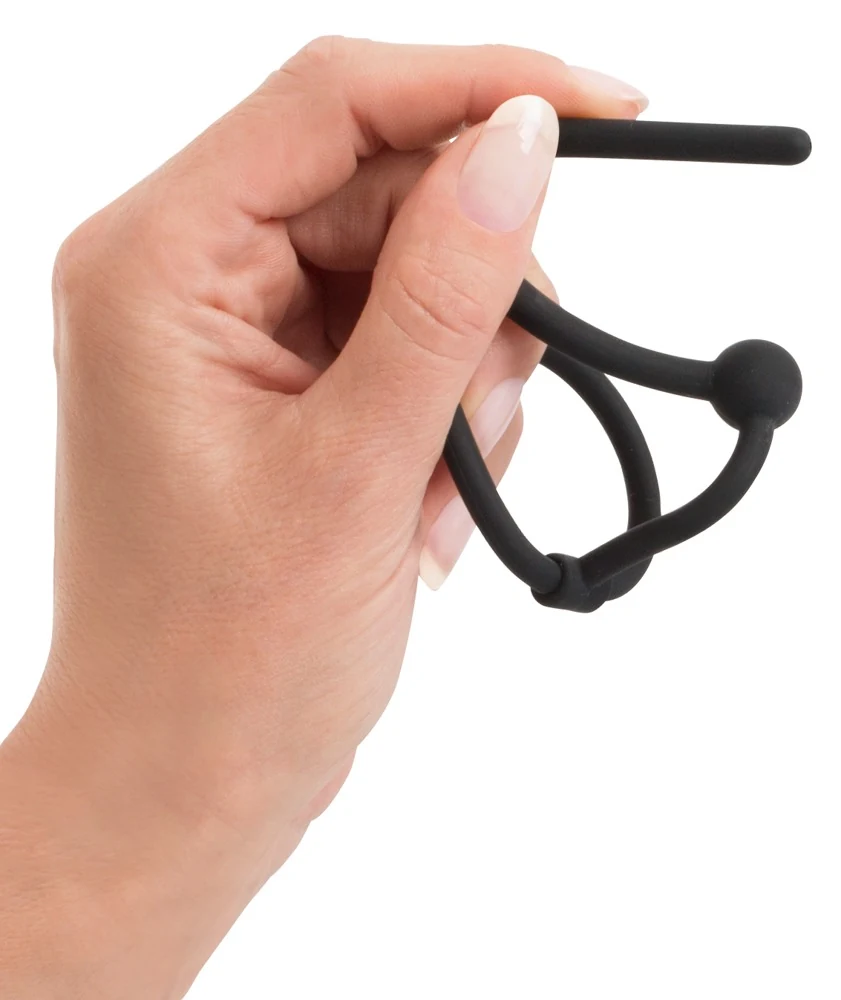Holle siliconen dilator met eikelring