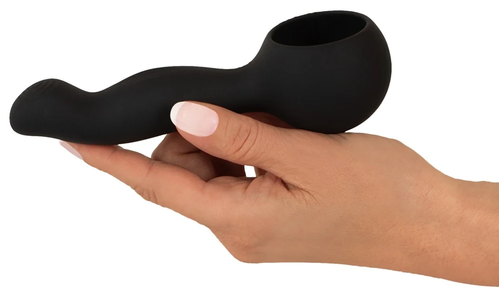 Coup!es Choice oplaadbare massagestaaf met opzetstukken