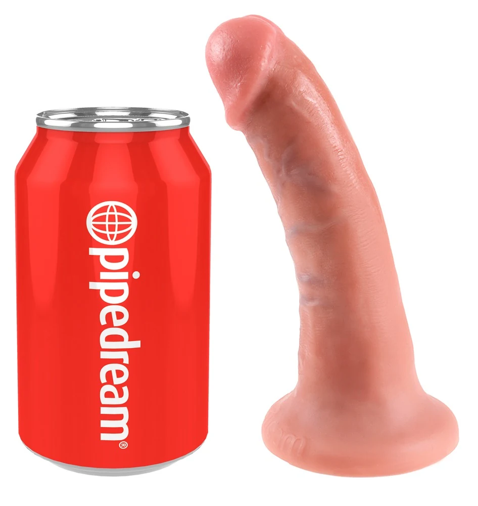 Natuurlijke dildo met zuignap 17 cm