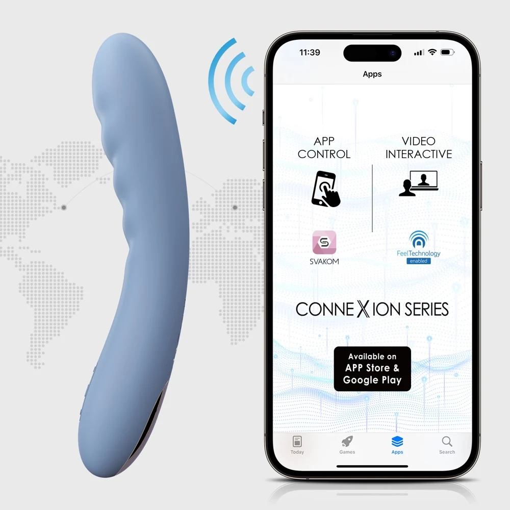 Svakom Ava Neo thrusting vibrator met app