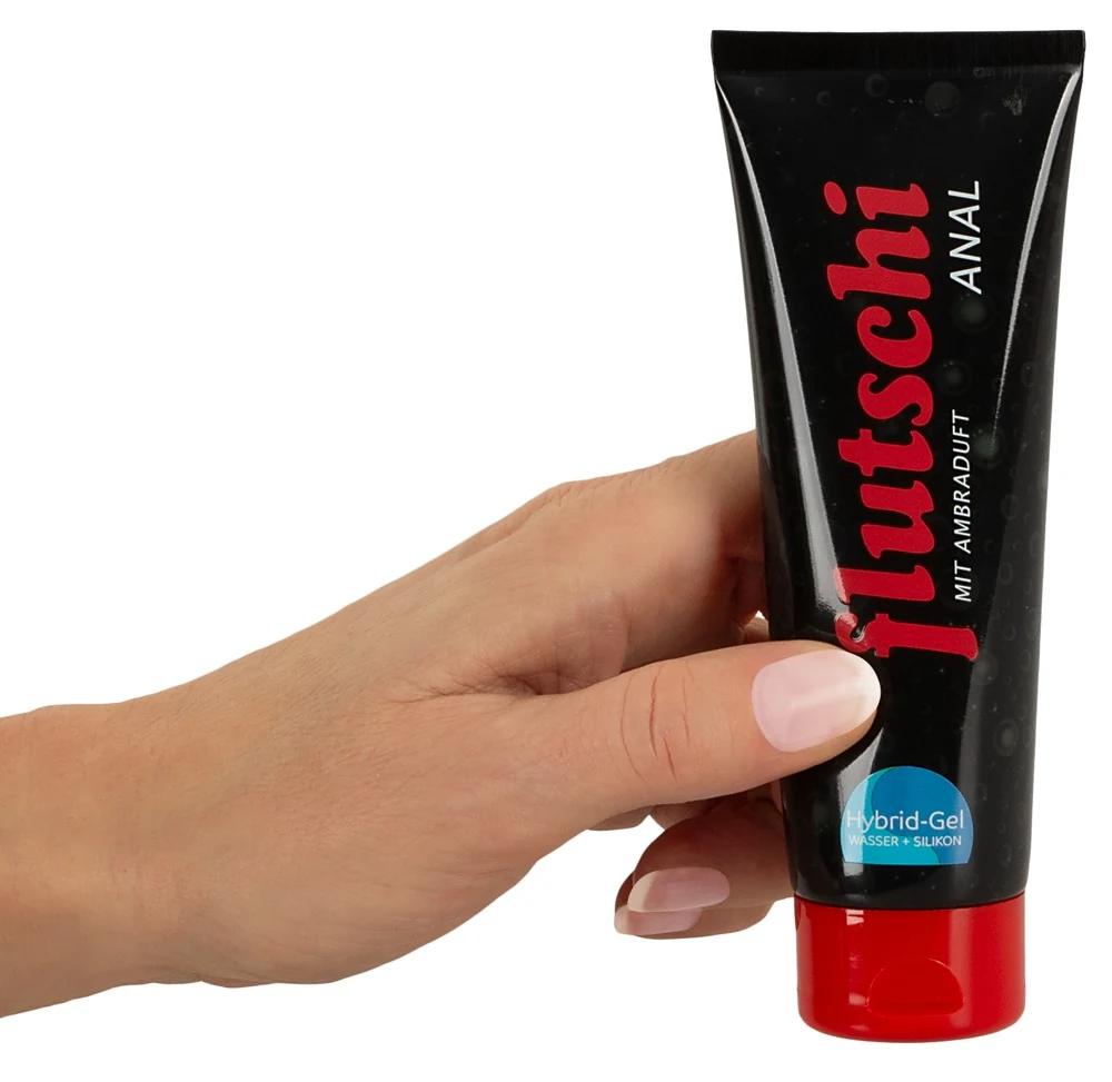 Glijmiddel op waterbasis met siliconen en ambergeur 80 ml