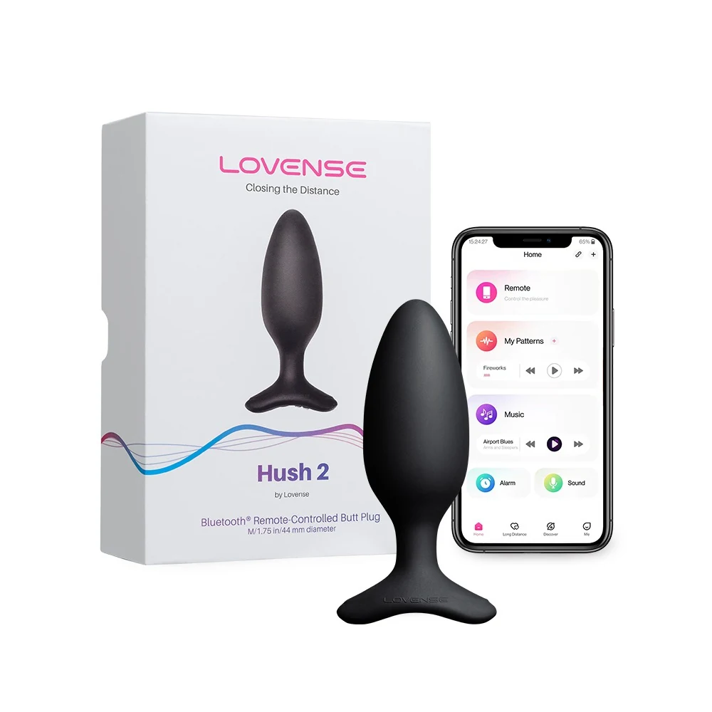Lovense Hush 2 Bluetooth buttplug XS
