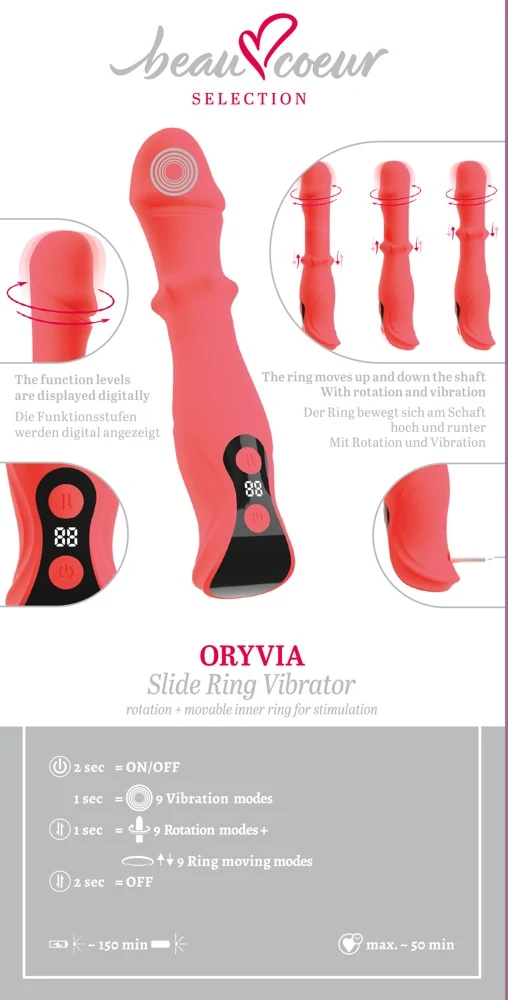 beau cœur ORYVIA Slide Ring vibrator