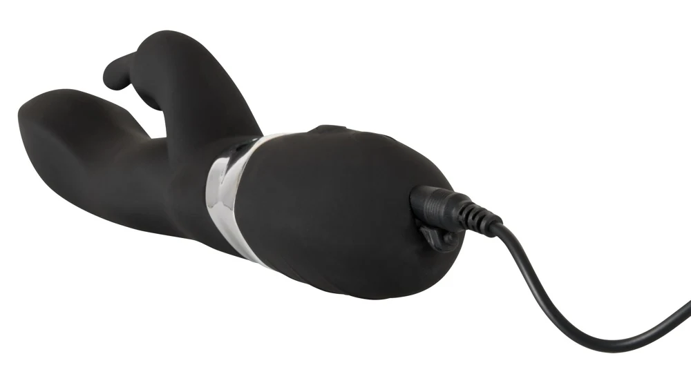 Fluweelzachte rabbit vibrator oplaadbaar