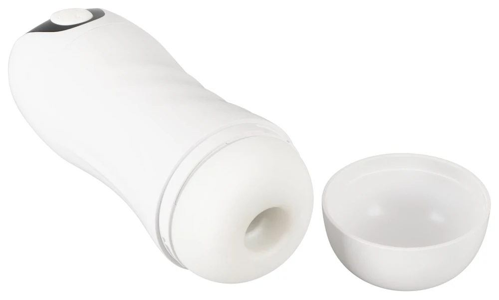 Stroker masturbator met vibratie en zuigfunctie