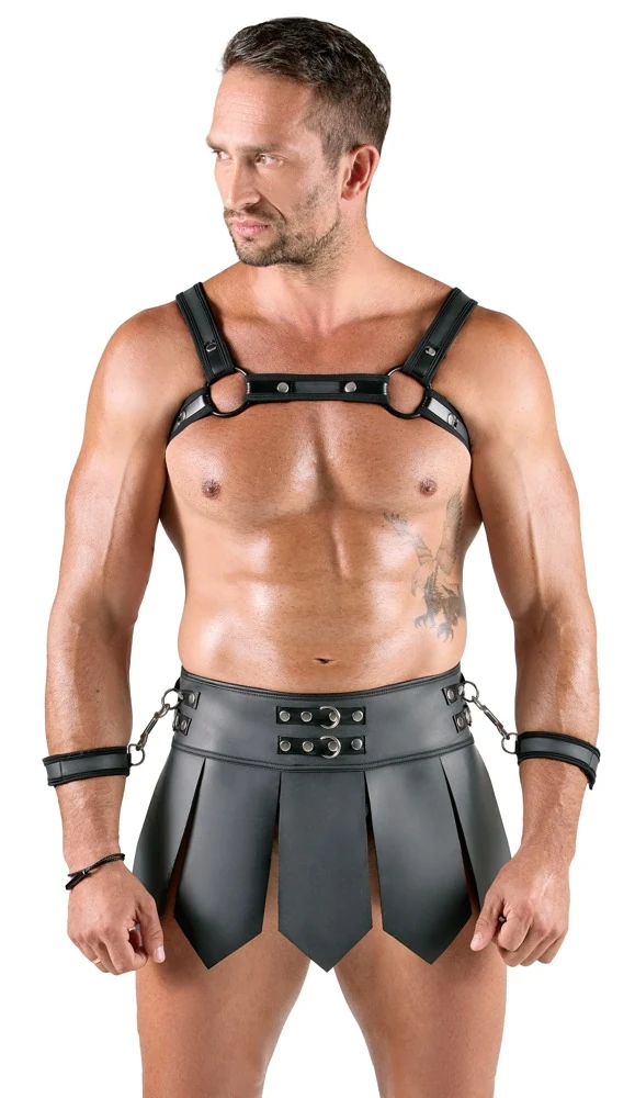 Svenjoyment Bondage gladiator set met handboeien