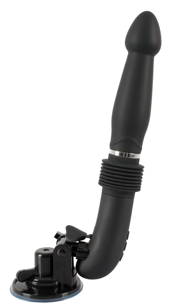 Vibrator met zuigvoet en afstandsbediening