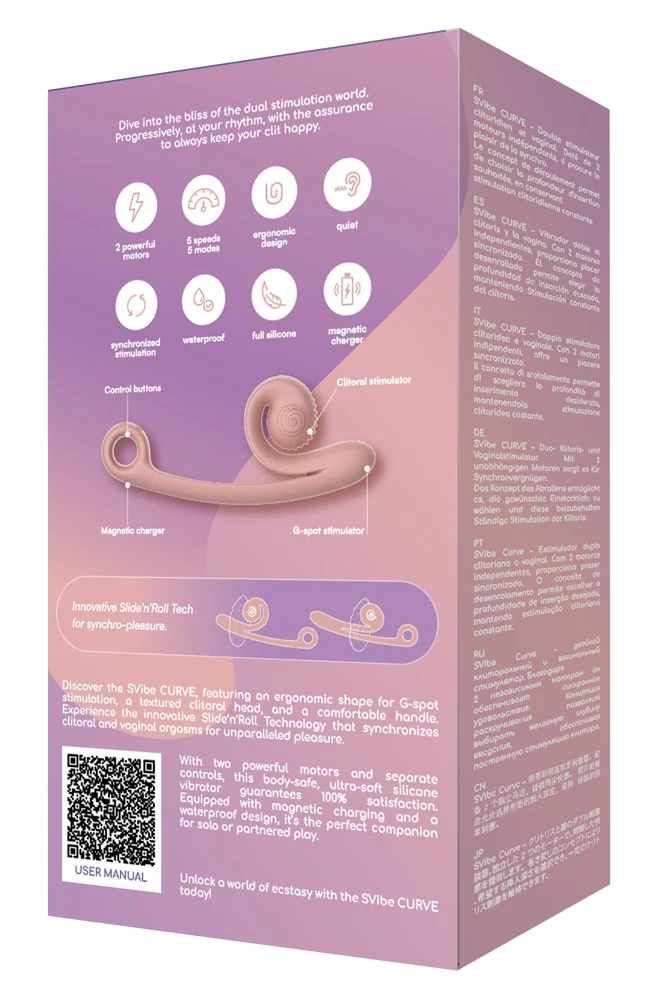 SVibe Curve duo vibrator