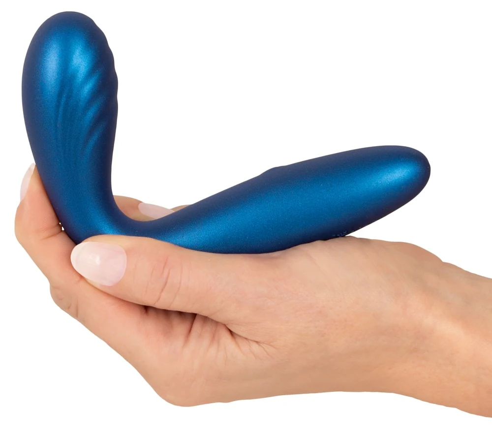 Sweet Smile flexibele G-spot vibrator metallic