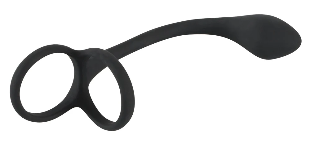 Cock & ball ring met anaalplug
