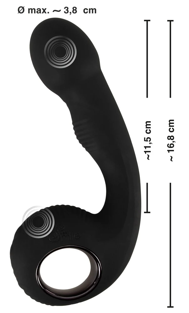 Black Velvets G & P-spot vibrator