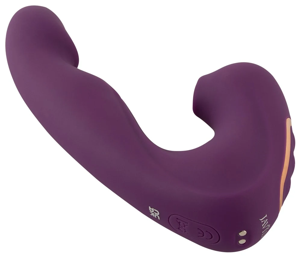 Javida 4-functie vibrator met clitorisstimulator