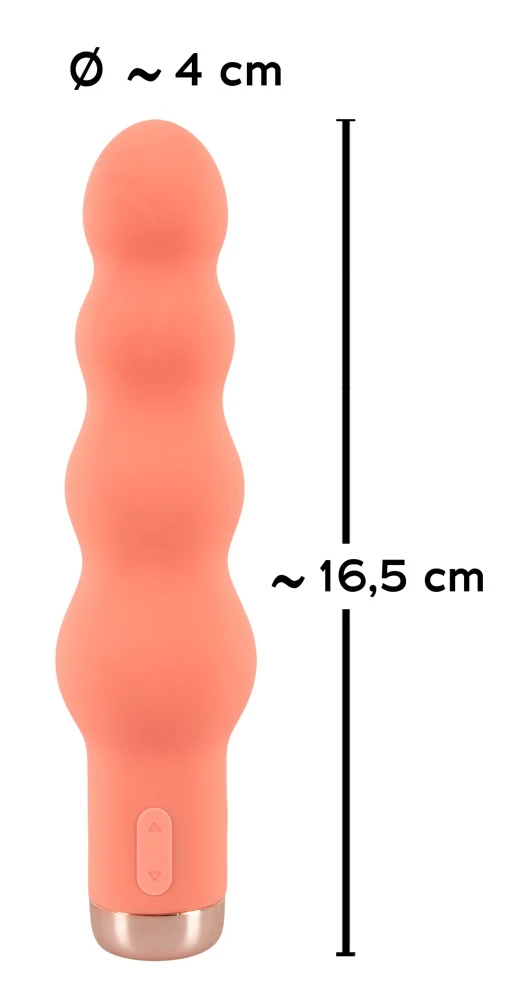 Peachy mini kralen vibrator