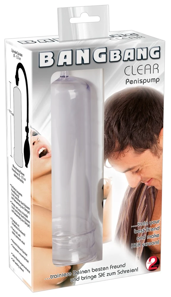 Vacuümpomp voor penis- en potentietraining