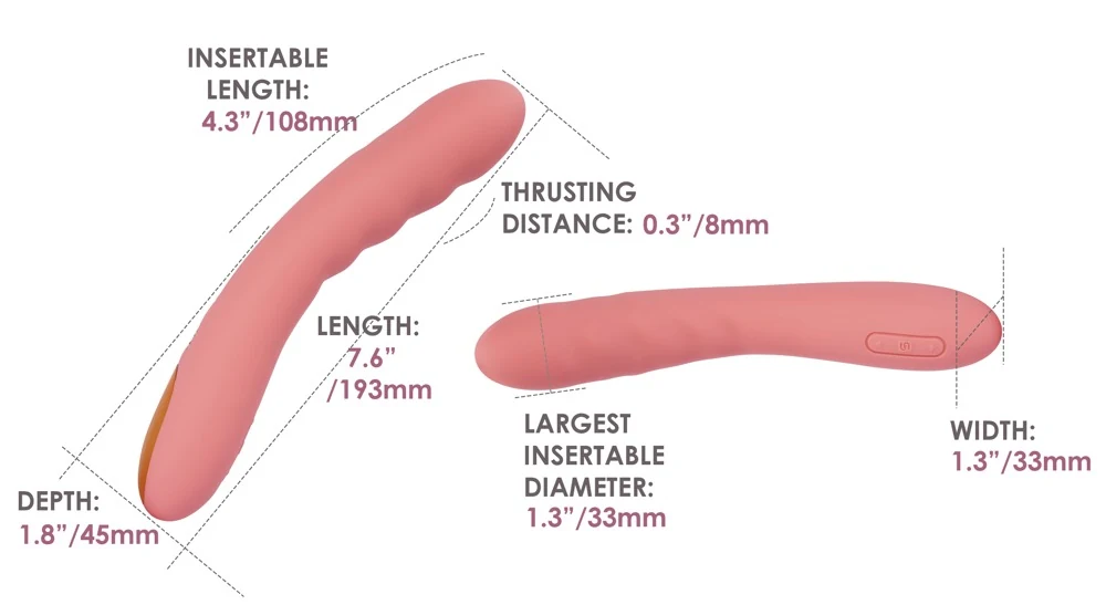 Svakom Ava Neo thrusting vibrator met app