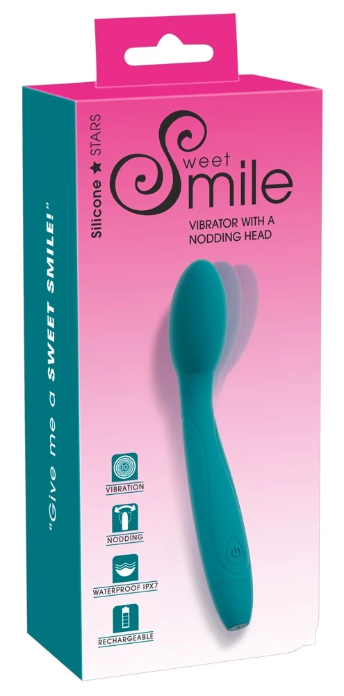 Sweet Smile vibrator met knikkende kop