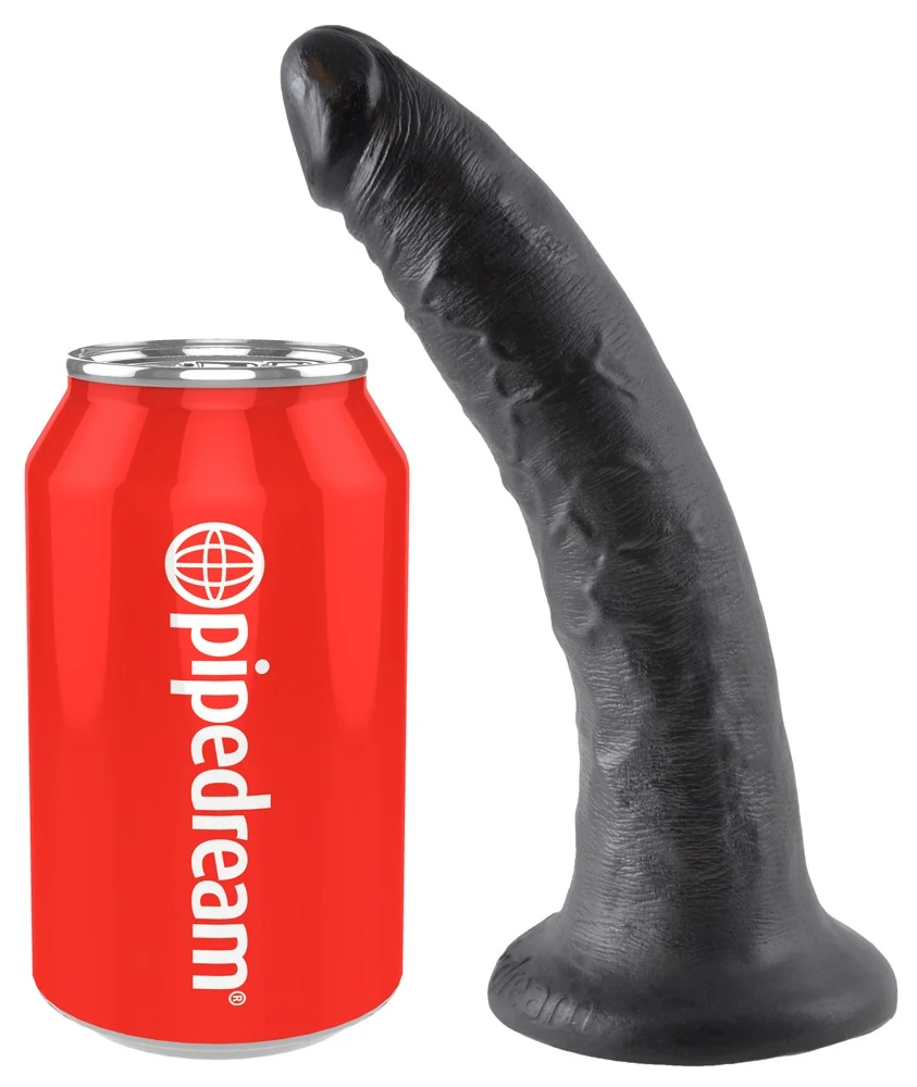 Natuurlijke dildo met zuigvoet 20,5 cm