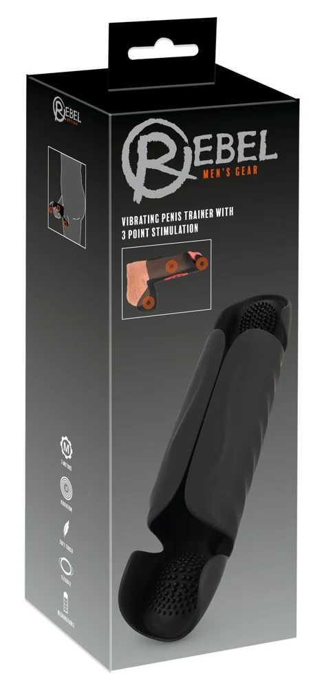 Rebel Penis Trainer met 3-Punts Vibratie