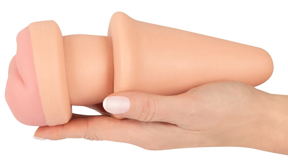 Nature Skin 2-in-1 butt plug & penis sleeve