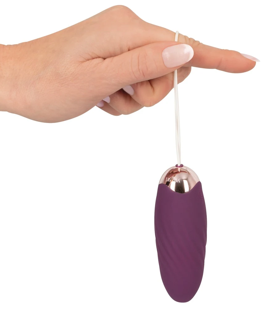 Javida oplaadbaar vibro-ei met afstandsbediening